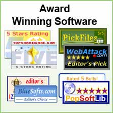 Award winning software