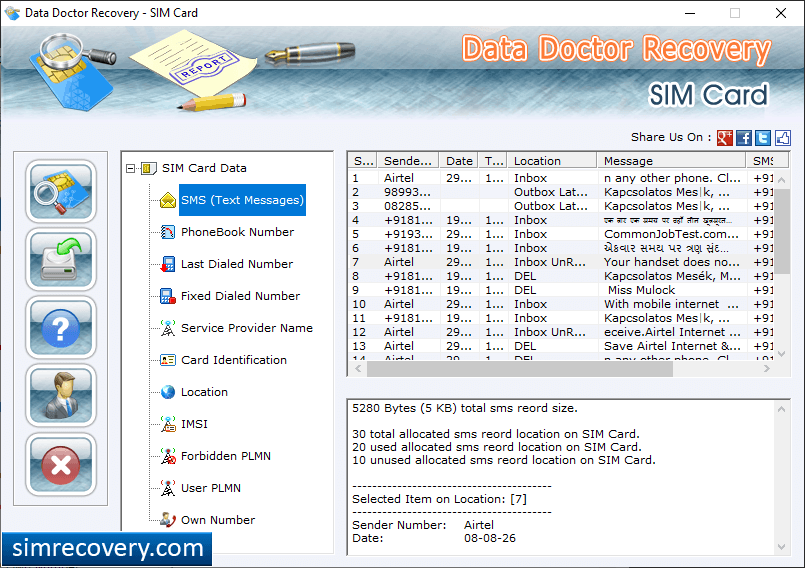 Sim Card Data Recovery Sim Card Data Recovery