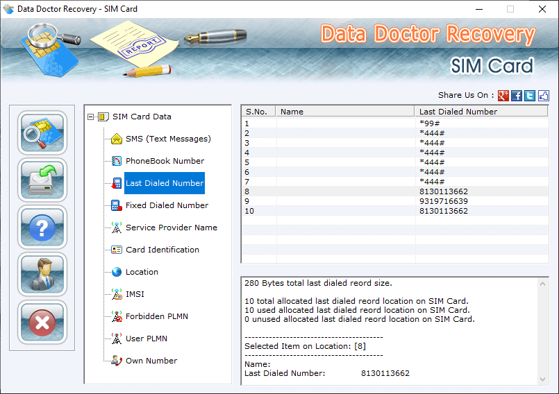 SIM Card Data Recovery